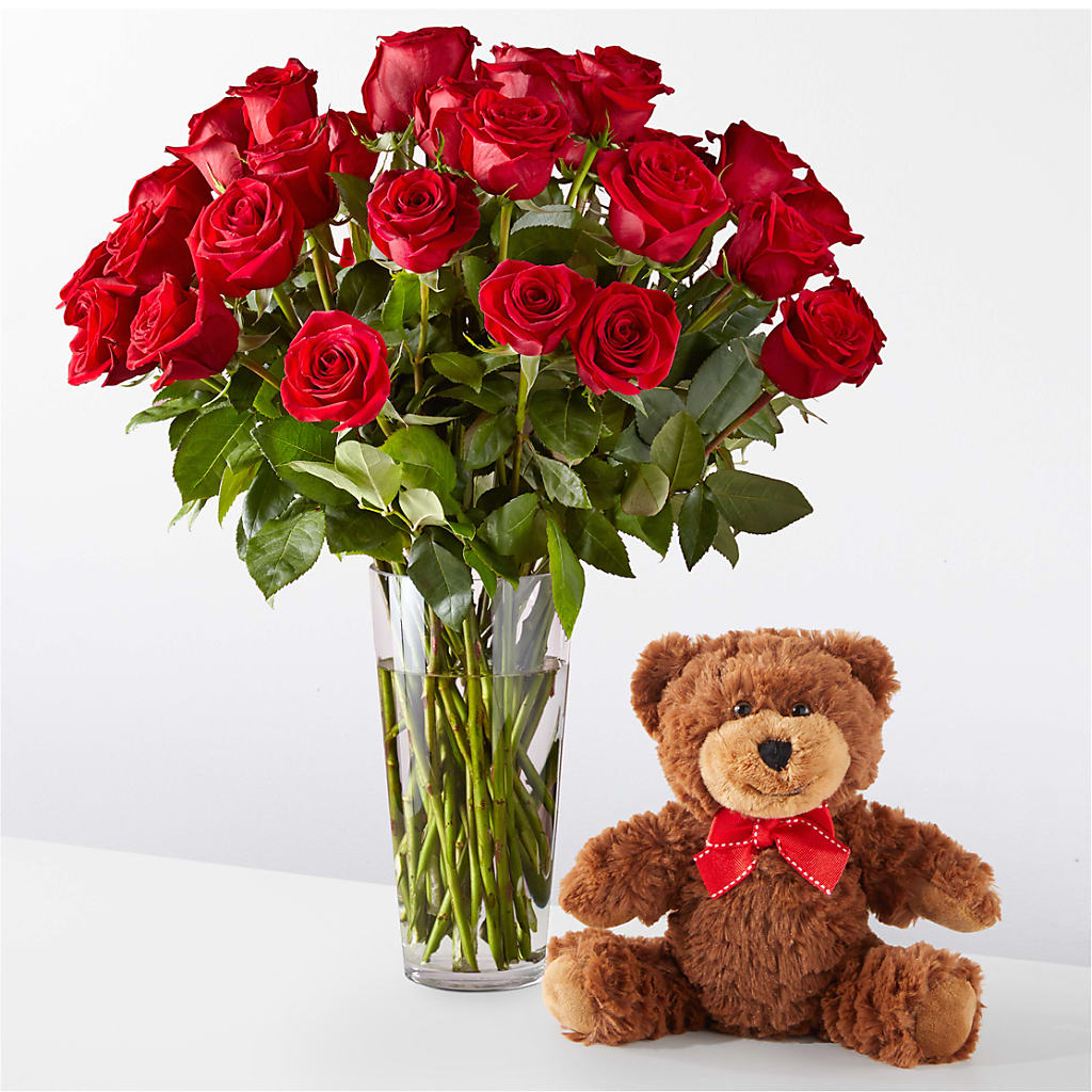 Romantic Long Stem Red Rose Bouquet Bundles – FRY'S, Tolleson AZ