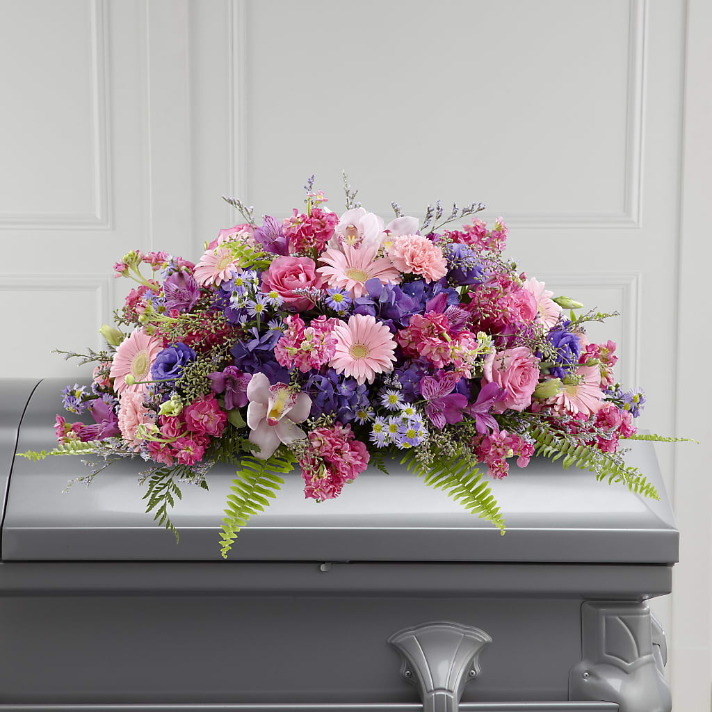 Glorious Garden Casket Spray – FRY'S, Tolleson AZ