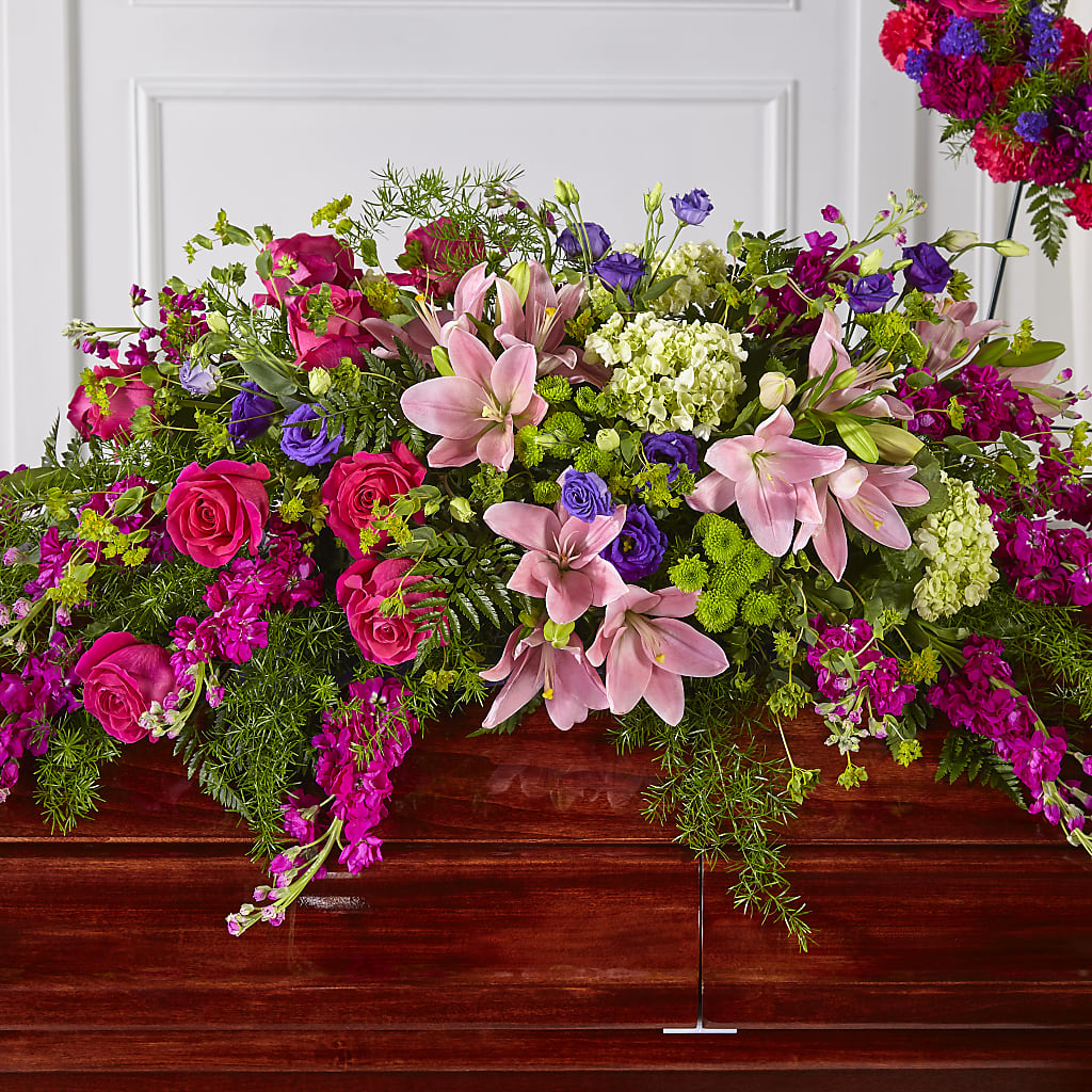 Radiant Tribute Casket Spray – FRY'S, Tolleson AZ