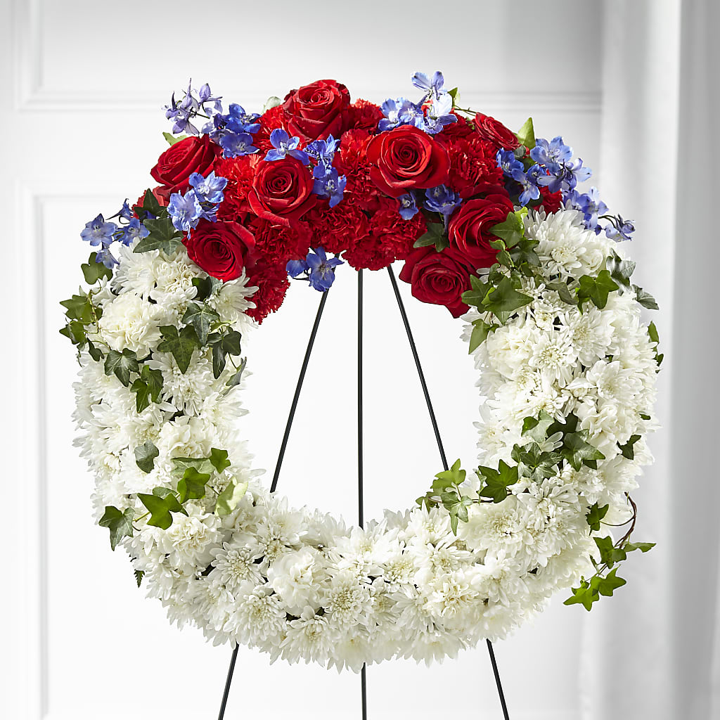 Patriotic Passion Wreath – FRY'S, Tolleson AZ