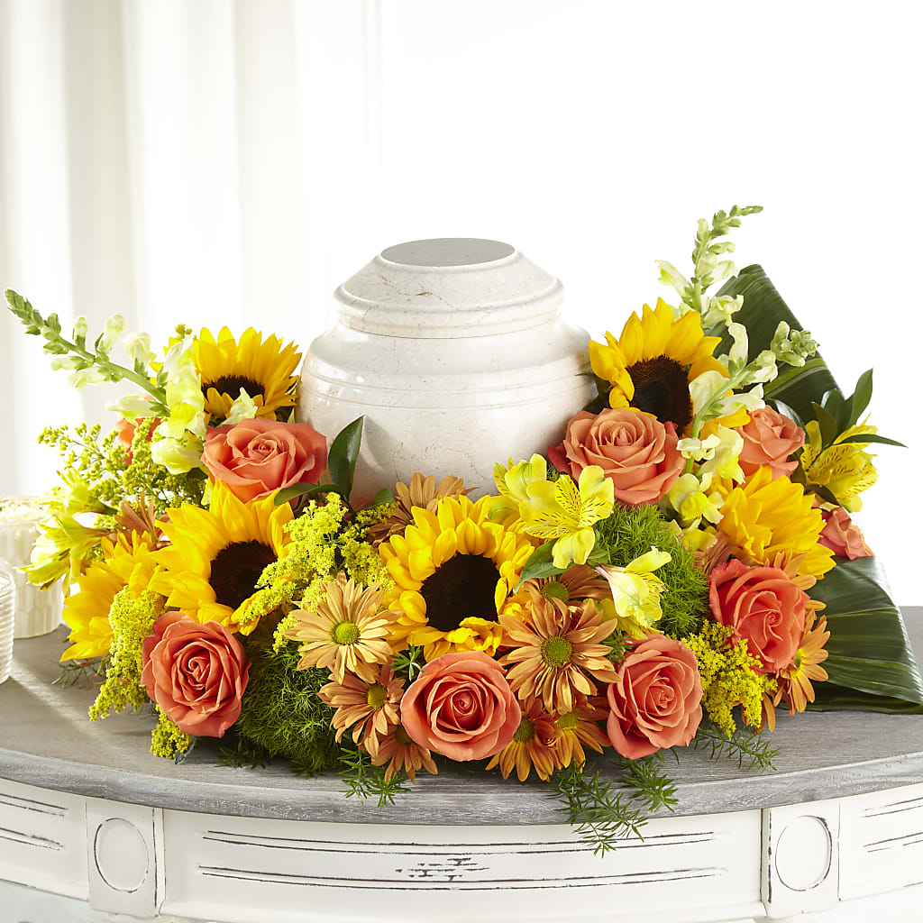 Faithful Sunflower Cremation Adornment – FRY'S, Tolleson AZ
