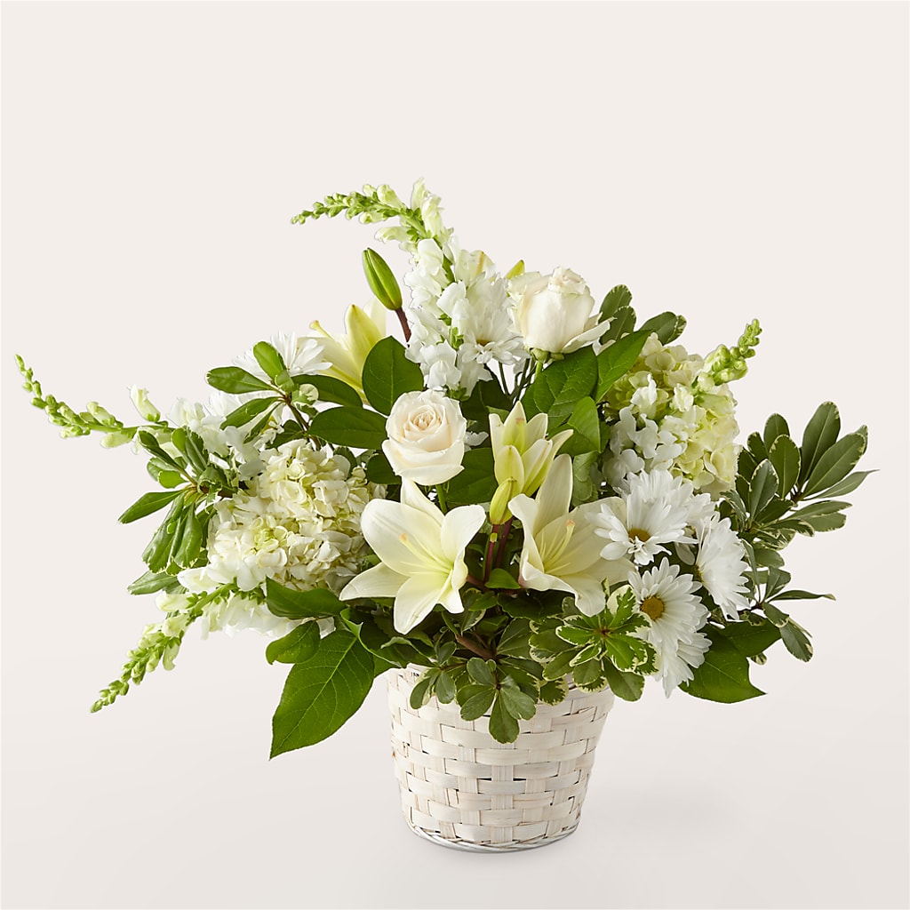 Ivory Elegance Floral Basket – FRY'S, Tolleson AZ