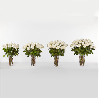 Long Stem White Rose Bouquet – FRY'S, Tolleson AZ