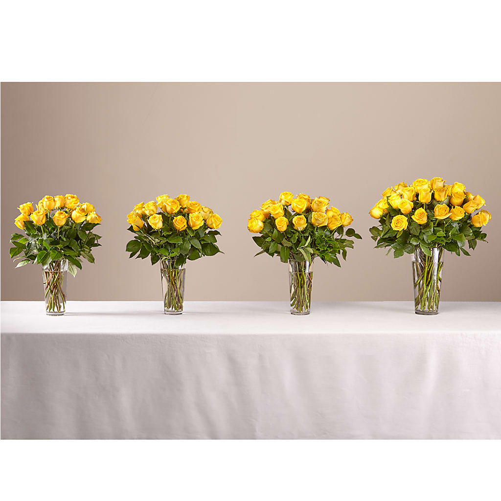 Long Stem Yellow Rose Bouquet – FRY'S, Tolleson AZ