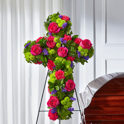Tribute Rose Floral Cross – FRY'S, Tolleson AZ