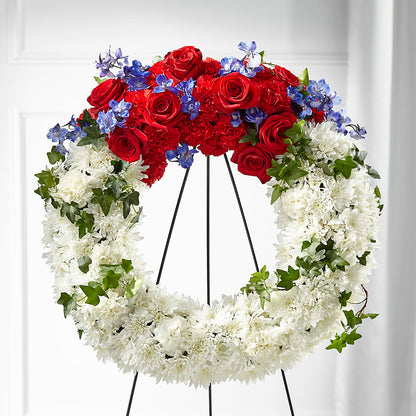 Patriotic Passion Wreath – FRY'S, Tolleson AZ