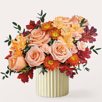 Spiced Latte Bouquet with Ivory Vase – FRY'S, Tolleson AZ