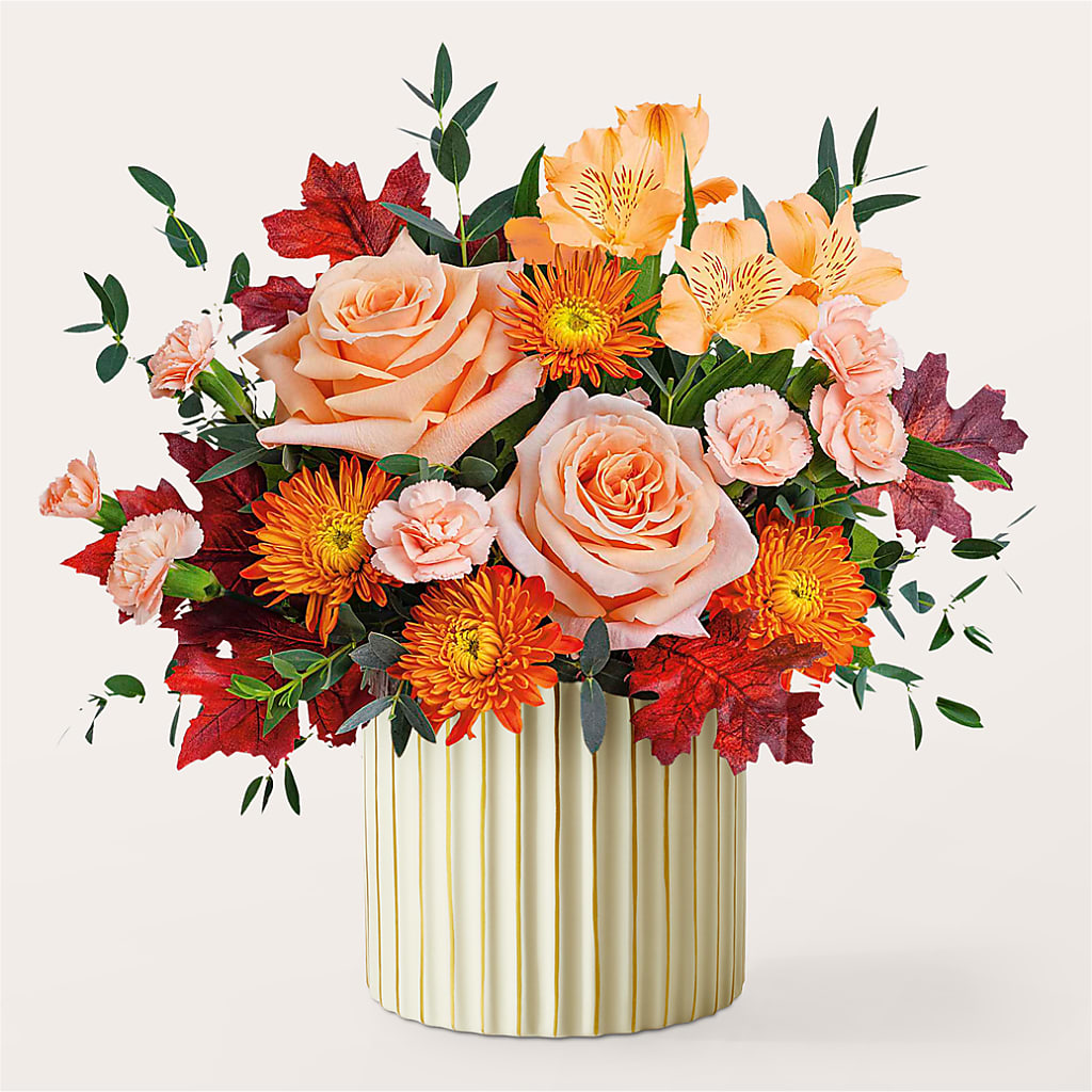 Spiced Latte Bouquet with Ivory Vase – FRY'S, Tolleson AZ