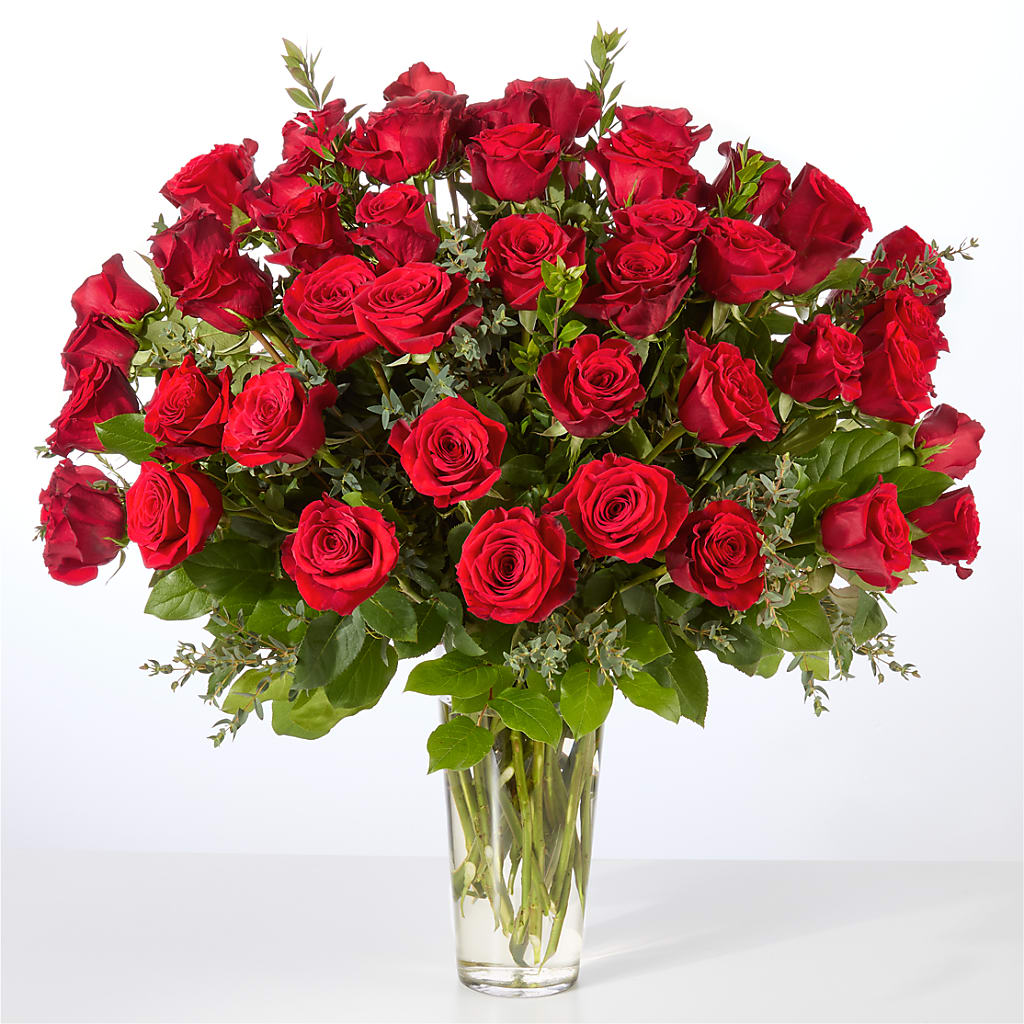 Forever Yours Fifty Stem Red Rose Bouquet – FRY'S, Tolleson AZ